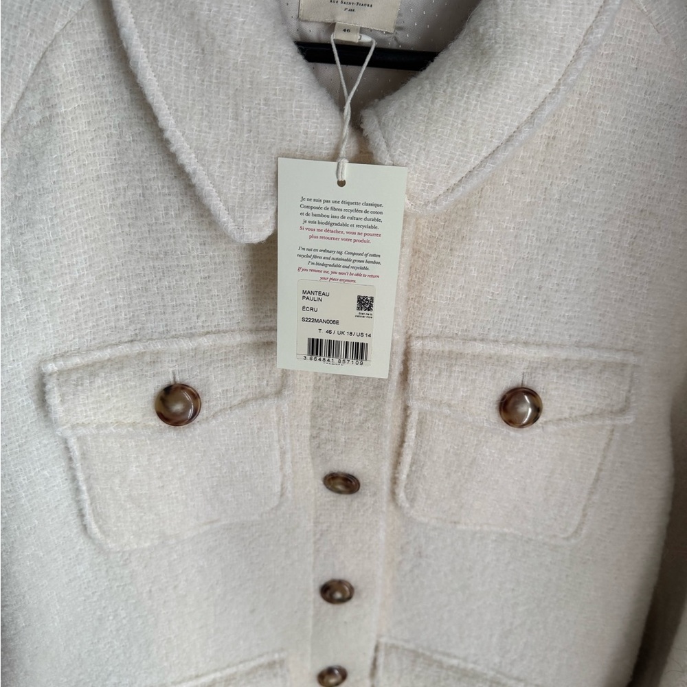 Sézane Paulin Coat - Picture 3 of 6